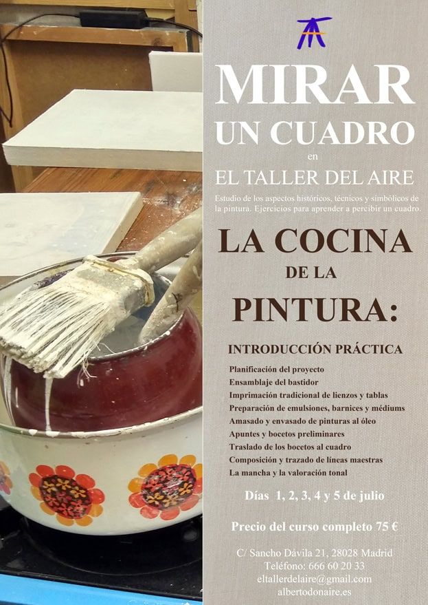La cocina de la pintura