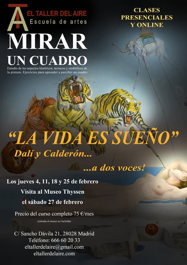 Dalí y La vida es sueño