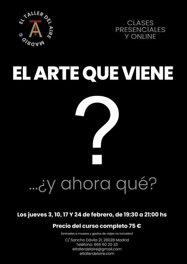 El arte que viene