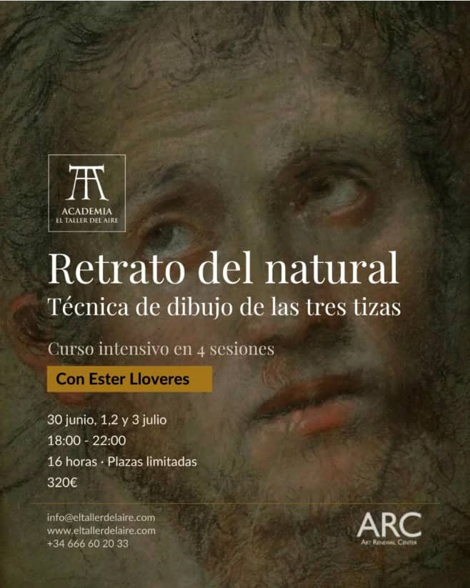 Intensive live portrait course with Ester Lloveres at El Taller del Aire
