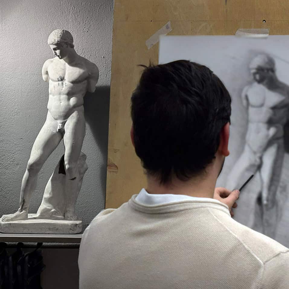Dibujo y pintura del natural